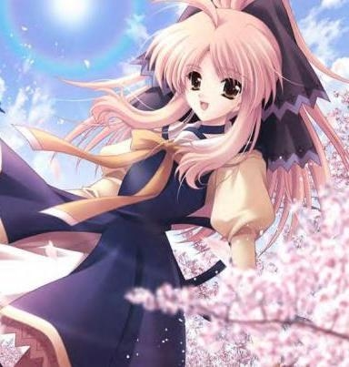 anime-spring-girl